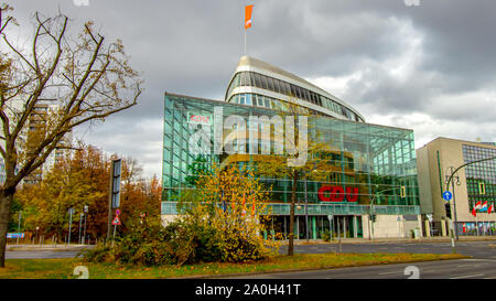 Berlino, Germania - 27 Ottobre 2019 - Konrad Adenauer-Haus - sede centrale della CDU Foto Stock