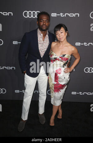 LOS ANGELES, CA - 19 settembre: William Jackson Harper, Ali Ahn, presso Audi celebra La settantunesima Emmy al Sunset Tower a Los Angeles, la California il 19 settembre 2019. Credito: Faye Sadou/MediaPunch Foto Stock