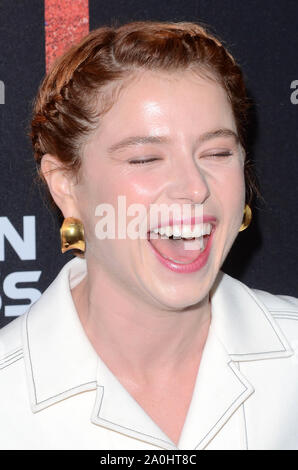 Beverly Hills, Ca. Xix Sep, 2019. Jessie Buckley presso il Los Angeles Premiere di Judy al Samuel Goldwyn Theater di Beverly Hills, la California il 19 settembre 2019. Credito: David Edwards/media/punzone Alamy Live News Foto Stock