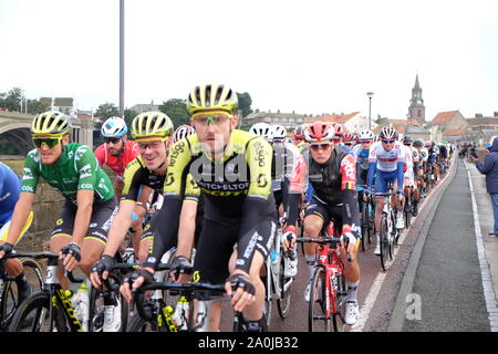 Tour della Gran Bretagna passando per Berwick upon Tweed 2019 Foto Stock