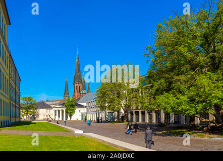 San Lamberti Chiesa di Oldenburg (Germania). Copia spazio per il testo Foto Stock