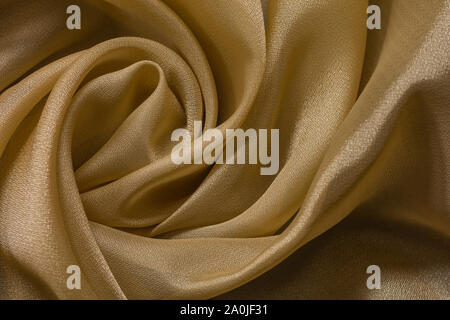 Panno lucido con sfondo beige tessile di vail Foto Stock