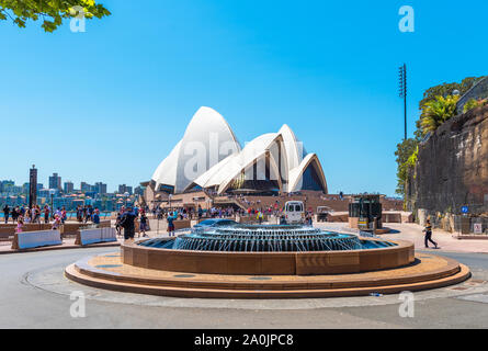 SYDNEY, Australia - 27 ottobre 2018: Sydney Opera House. Copia spazio per il testo Foto Stock