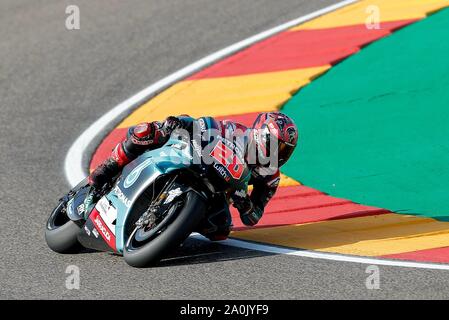 Aragona, Spagna. Xx Settembre, 2019. Quartararo Credito: CORDON PREMERE/Alamy Live News Credito: CORDON PREMERE/Alamy Live News Foto Stock