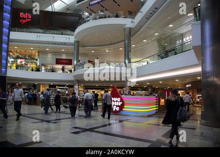 Southampton Hampshire Inghilterra Westquay Shopping Centre Foto Stock