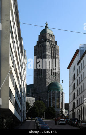 Kallio in chiesa a Helsinki in Finlandia Foto Stock