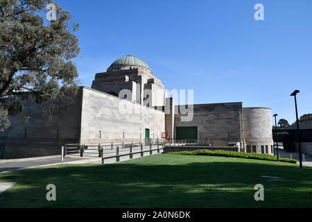 Vista esterna del Australian War Memorial, Campbell, Australia Foto Stock