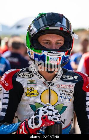 Mugello, Italia. Xxi Sep, 2019. 111- ZANONI KEVIN RGR TM RACING - TM durante il Civ Round 5° - Moto 3 - CIV - Campionato Italiano Velocità campionato - Credito: LPS/Andrea Pagin/Alamy Live News Foto Stock