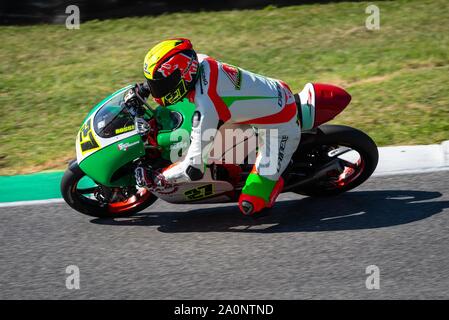 Mugello, Italia. Xxi Sep, 2019. 27- ROSSI THOMAS - TEAM MINIMOTO durante il Civ Round 5° - Moto 3 - CIV - Campionato Italiano Velocità campionato - Credito: LPS/Andrea Pagin/Alamy Live News Foto Stock