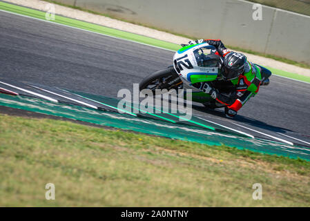 Mugello, Italia. Xxi Sep, 2019. 12- VENTURATO DENIS - POS CORSE - TM durante il Civ Round 5° - Moto 3 - CIV - Campionato Italiano Velocità campionato - Credito: LPS/Andrea Pagin/Alamy Live News Foto Stock