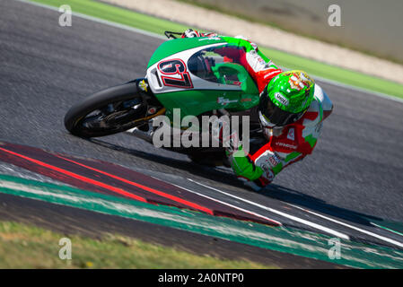 Mugello, Italia. Xxi Sep, 2019. 67- SURRA ALBERTO - TEAM MINIMOTO- durante il Civ Round 5° - Moto 3 - CIV - Campionato Italiano Velocità campionato - Credito: LPS/Andrea Pagin/Alamy Live News Foto Stock