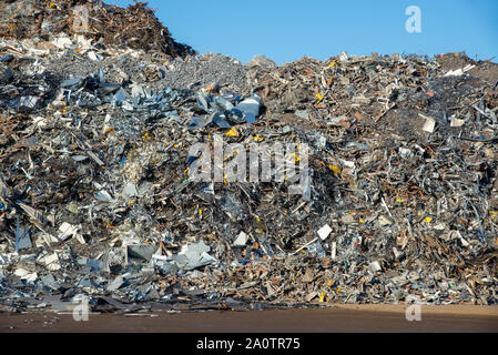 cantiere di demolizione Foto Stock