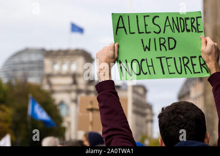 Berlino, Germania 9/20/2019 Foto Stock