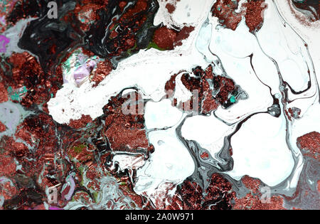 Fantastici modelli di colori e vernici Foto Stock