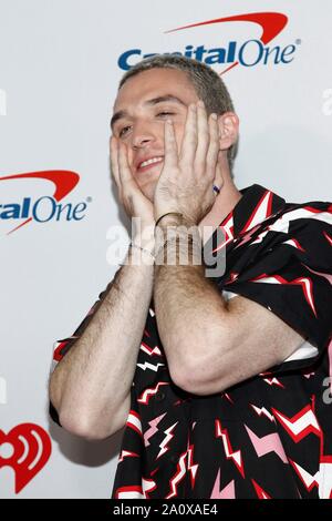 Lauv presso gli arrivi per 2019 iHeartRadio Music Festival - SAT, T-Mobile Arena, Las Vegas NV, Settembre 21, 2019. Foto di: JA/Everett Collection Foto Stock