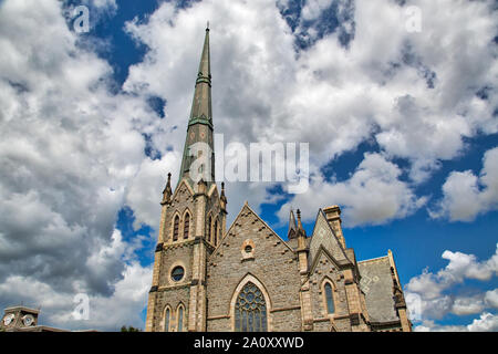 Centro storico della città di Cambridge, Ontario, Canada Foto Stock