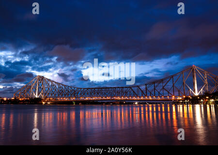 Ponte di Howrah Foto Stock