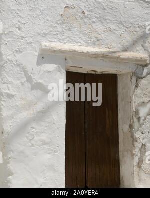 Vecchia casa in Casares, un villaggio di montagna della provincia di Malaga, Andalusia, Spagna. Foto Stock