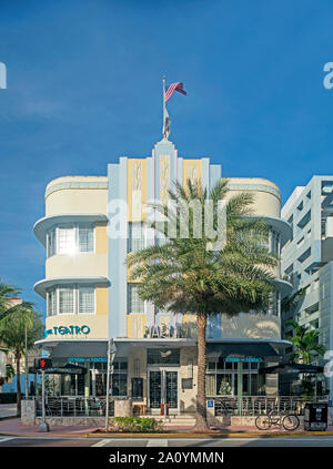 HOTEL MARLIN (©LAWRENCE MURRAY Dixon 1939) COLLINS AVENUE SOUTH BEACH MIAMI BEACH FLORIDA USA Foto Stock