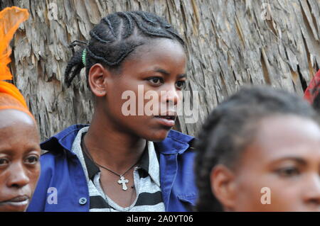 Giovani di Arba Minch Foto Stock