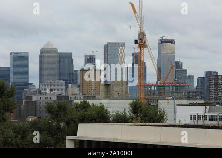 Una Piazza Alfieri, Spitalfields, Londra Foto Stock