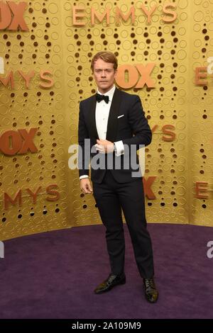 Alfie Allen presso gli arrivi per 71st Primetime Emmy Awards - Gli arrivi 3, Microsoft Theatre, Los Angeles, CA il 22 settembre 2019. Foto di: Priscilla concedere/Everett Collection Foto Stock