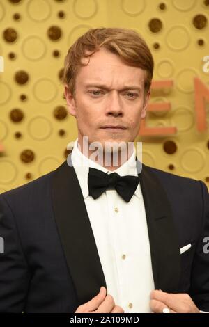 Alfie Allen presso gli arrivi per 71st Primetime Emmy Awards - Gli arrivi 3, Microsoft Theatre, Los Angeles, CA il 22 settembre 2019. Foto di: Priscilla concedere/Everett Collection Foto Stock