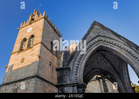 Do Padrão Salado e Santuario di Nossa Senhora da Oliveira chiesa Guimarães Portogallo Foto Stock