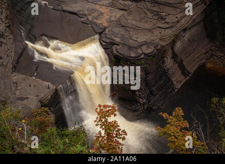 Trenton Falls si trova in Barneveld, New York che si apre solo due giorni di maggio e Twio giorno di settembre di un anno. Foto Stock