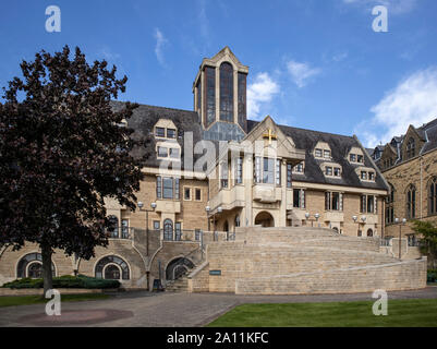 Ampleforth Abbey e College, Nr York, North Yorkshire, Foto Stock