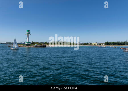 Navi sul Kieler Woche a Kiel , schleswig holstein Foto Stock