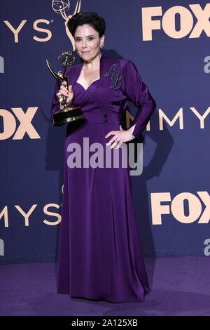 Los Angeles, CA. Il 22 settembre, 2019. Alex Borstein in sala stampa per 71st Primetime Emmy Awards - Press Room, Microsoft Theatre, Los Angeles, CA il 22 settembre 2019. Credito: Priscilla concedere/Everett raccolta/Alamy Live News Foto Stock