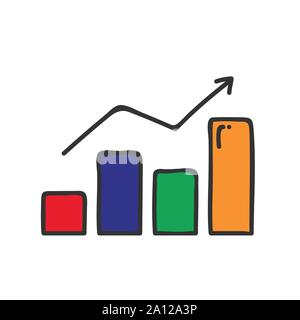 La crescita icona modificabile riempito e contorno: denaro crescita, grafico, crescita del dollaro, biglietto in vendita, vendita, vendita tag, grafico. Illustrazione Vettoriale