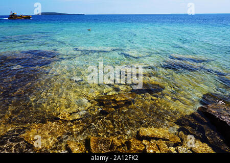 Il bel lago di Tobermory Foto Stock