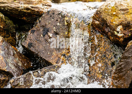 Caiston Beck cascate, sotto alta Hartsop Dodd e medio Dodd, Lake District, Cumbria, Inghilterra Foto Stock