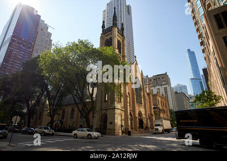 St James Cathedral chiesa episcopale di chicago, illinois, Stati Uniti d'America Foto Stock