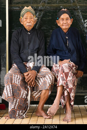 Fermi presso il Kraton, Yogyakarta, Java, Indonesia Foto Stock