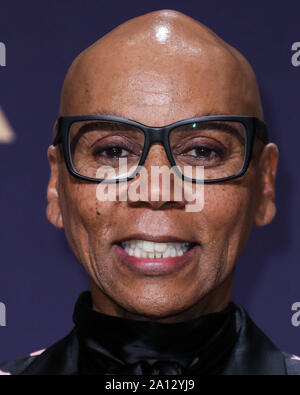 Los Angeles, Stati Uniti. Il 22 settembre, 2019. LOS ANGELES, CALIFORNIA, STATI UNITI D'America - 22 settembre: RuPaul pone nella sala stampa della settantunesima annuale di Primetime Emmy Awards tenutosi presso il Teatro di Microsoft L.A. Vivere il 22 settembre 2019 a Los Angeles, California, Stati Uniti. (Foto di Xavier COLLIN/Image Press Agency) Credito: Image Press Agency/Alamy Live News Foto Stock