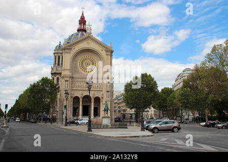 Saint-augustin a Parigi (Francia) Foto Stock