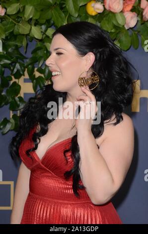 Alexis Martin Woodlall presso gli arrivi per Walt Disney Televisione Emmy Party, Otium, Los Angeles, CA il 22 settembre 2019. Foto di: Priscilla concedere/Everett Collection Foto Stock