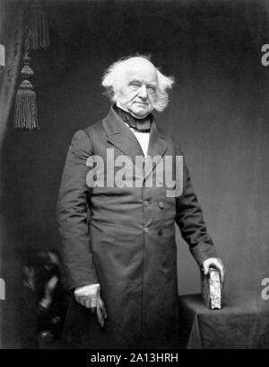Ritratto del presidente Martin Van Buren. Foto Stock