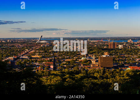 Est di Montreal visualizza Foto Stock