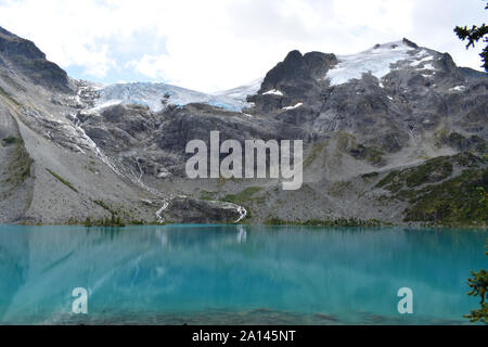 Tomaia Joffre Lago, British Columbia, Canada Foto Stock