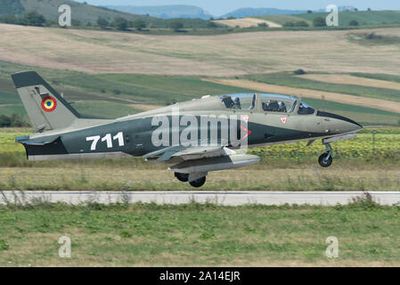 Romanian Air Force IAR-99 Soim tenuto spento. Foto Stock