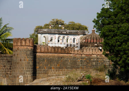 Rukhmini Vitthal Tempio a Palashi, Parner, Maharashtra, India Foto Stock