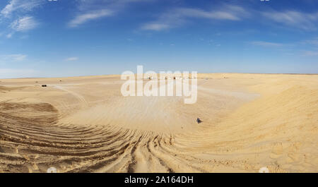 Mos Espa nel deserto africano Foto Stock