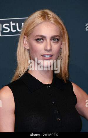 Italia, Roma, 24 settembre, 2019 : Italiano attrice Miriam Leone assiste il photocall di Sky Tv serie '1994 " Foto © Fabio Mazzarella/Sintesi/Alamy S Foto Stock