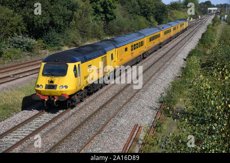 La guida della rete nuova misurazione HST Treno Foto Stock