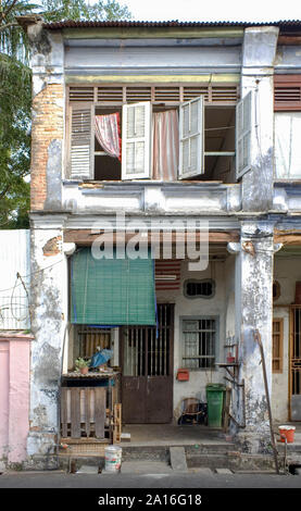 Case, amore Lane, Georgetown, Penang, 2008 Foto Stock