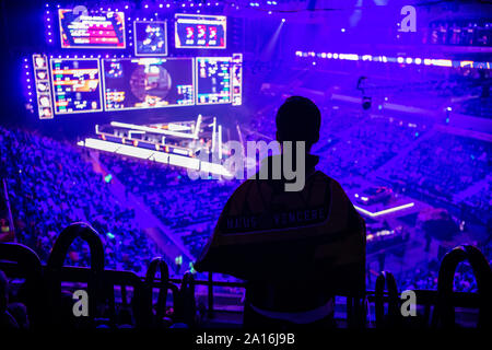 Immagine editoriale di un Counter Strike: offensiva mondiale torneo esports evento. Foto Stock